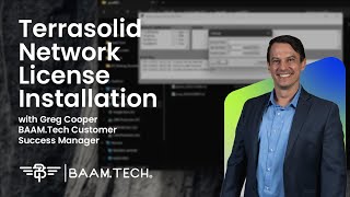 Terrasolid  Network License Installation  BAAMTech [upl. by Clemmie]