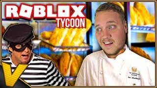 BAGERIET BLEV RØVET 3 GANGE  Bakery Tycoon Roblox Dansk [upl. by Marten52]