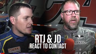 Ricky Thornton Jr And Jonathan Davenport React to Golden Isles Speedway Saturday Controversy [upl. by Imehon]