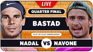 NADAL vs NAVONE • ATP Bastad 2024 QF • LIVE Tennis Play by Play Stream [upl. by Oigaib]