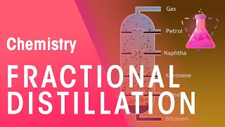 Fractional Distillation  Organic Chemistry  Chemistry  FuseSchool [upl. by Ariaes]