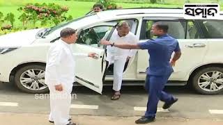 CM Mohan Majhi Arrives To Chair Cabinet Meeting Sambad [upl. by Marianna]