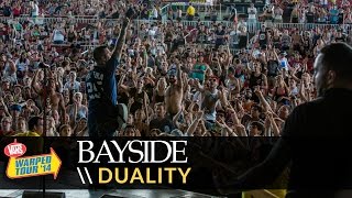 Bayside  Duality Live 2014 Vans Warped Tour [upl. by Noied]