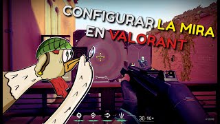 Cómo configurar y cambiar la Mira del FPS de Riot  Valorant [upl. by Eadwine]