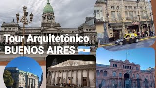 TOUR ARQUITETÔNICO em Buenos Aires 🇦🇷 2024 [upl. by Hefter]