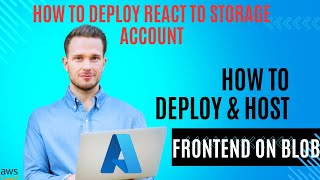 How to host a static website with Azure Storage  How to Host a Frontend on Azure Storage Account [upl. by Notslah893]