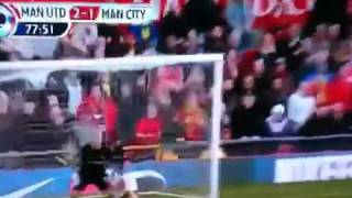 Rooneys goal vs Man City [upl. by Yob180]