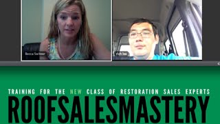 Roof Sales Mastery  Creating Neutral Expectations [upl. by Adnamra491]