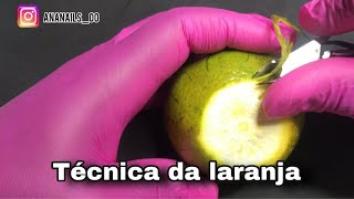 COMO TIRAR A CUTÍCULA INTEIRA  manicure iniciante [upl. by Nahtaj]