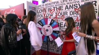 Kendall and Kylie Jenner Red Carpet Interview  AMAs 2013 [upl. by Nathalia]