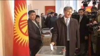 Kyrgyzstan votes for a new president [upl. by Autum]