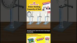 Water holding capacity of soil [upl. by Kwei]