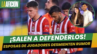 Esposas de Chicote Calderón y Alexis Vega salen en defensa de los jugadores [upl. by Aneetsirk]