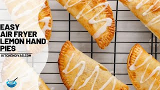 Deliciously Easy Lemon Hand Pies Made In An Air Fryer [upl. by Plato]