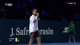 Daniel Altmaier vs Arthur Fils Highlights 2024 Swiss Indoors Basel  Tennis ATP Basel 🔴 [upl. by Oibesue662]