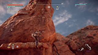 Horizon Zero Dawn  Vantage Point Eagle Canyon Location  Обзорная точка quotКаньон Орлаquot [upl. by Ffilc]