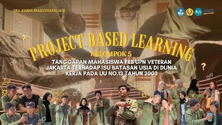 Tanggapan Mahasiswa FEB UPN VETERAN JAKARTA Terhadap Isu Batasan Usia di Dunia Kerja [upl. by Etnuahs]