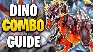 Dinosaur Combo Guide How to play Dinosaur in 2023 Competitive YuGiOh [upl. by Nylteak]