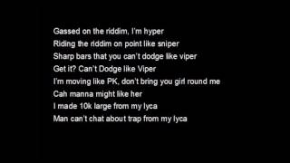 AJ Tracey  Naila LYRICS [upl. by Ahsita]