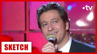 Laurent Gerra imite les grands chanteurs de la chanson française Vivement Dimanche 11 février 2024 [upl. by Anelam]