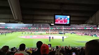 Welsh anthem Principality Stadium 030224  Stunning [upl. by Nirrep]