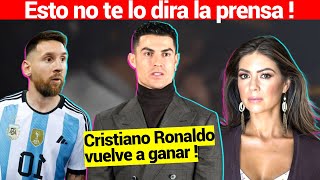 Cristiano Ronaldo vuelve a ganar y la prensa no dice nada Messi sobre el incidente en Brasil [upl. by Seroled]