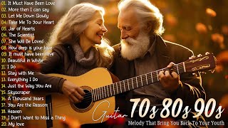 The Best Love Songs 70S 80S 90S  TOP 50 INSPIRING ROMANTIC GUITAR MUSIC [upl. by Dymoke]