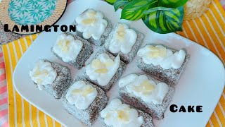 Classic Lamington Cake Recipe  Soft Fluffy and Coated in Coconut [upl. by Brenn154]