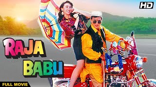 RAJA BABU Hindi Full Movie  Hindi Comedy  Govinda Karisma Kapoor Shakti Kapoor Kader Khan [upl. by Buffo]