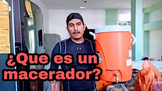 ¿Que es un macerador  Cerveza Artesanal [upl. by Nickerson]