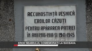 Eroii neamului comemorați la Suceava [upl. by Oderfodog186]