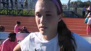 GIRLS SOCCER Hightstowns Jess Marcus 10272014 [upl. by Muriel]