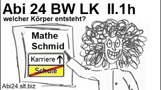 Das Abitur 2024 Baden Württemberg Wahlteil Ag II1h Kegelvolumen  Mathematik vom Mathe Schmid [upl. by Bobbette676]