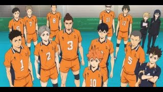 Anime  Inarizaki vs Karasuno  Haikyuu Season 4 ハイキュー 4 期 Match Moment 1  Season 4 highlights [upl. by Seek173]