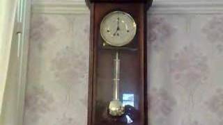 HERMLE SLIGH WESTMINSTER CHIME WALL CLOCK [upl. by Mitch226]