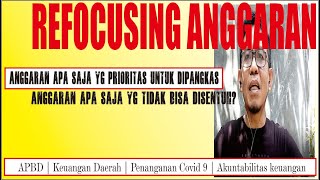 Refocusing Mana anggaran yg prioritas dipangkas dan Mana yang tidak boleh disentuh [upl. by Dagnah]