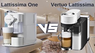 What to choose between Nespresso Lattissima One Evolution and Nespresso Vertuo Lattissima [upl. by Hatty]