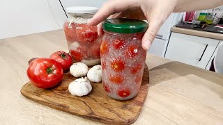 Tomaten im Schnee für den Winter – Einfaches Rezept ohne Einkochen [upl. by Hintze]