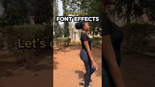 Part 3 🎬 How to addcreate FONT effects viral editingtutorial tutorial capcut fonts t [upl. by Haleemaj]