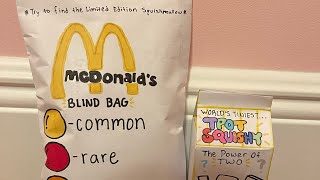 TUTORIAL ON HOW TO MAKE BLIND BAGS diy papercraft squishy blindbag tpot mcdonalds mystery [upl. by Warthman]