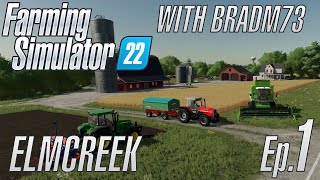 Farming Simulator 22  Lets Play Episode 1 Getting Started [upl. by Amabelle]