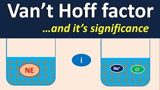 Vant hoff factor and its significance [upl. by Wie841]