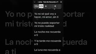 Los Temerarios  Todo Me Recuerda A Ti Karaoke Desvocalizado [upl. by Eladal]