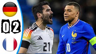 Germany vs France 20  All Goals Extеndеd Hіghlіghts 2024 [upl. by Hammerskjold]