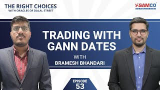 Trading with Gann Dates  Gann Theory  Gann Trading Strategy Simplified  Samco Securities  Part 2 [upl. by Hcardahs]