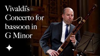 Vivaldi Concerto for bassoon in G Minor Largo – Allegro  Dominic Teresi  Tafelmusik [upl. by Alliber]