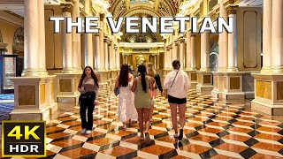 4K HDR The Venetian Las Vegas Walking Tour  May 2024 [upl. by Wehrle]