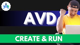 How to Create AVD and Run Apps in AVD 2024  Android Studio Tutorial [upl. by Dion]