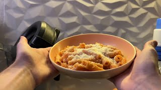 cooking vodka sauce pasta with no clue here’s my improvised recipe [upl. by Ettenhoj]