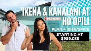 🏠🔍 New Hoopili Homes For Sale  Tour Hoopili Homes  Plan 4 Floor Plan at Ikena and Kanalani [upl. by Noral337]